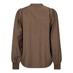 NotisCC Lace V - Shirt - Walnut - Co'couture