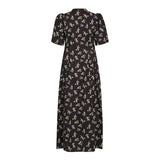 OliviaCC Flower Pleat Dress - Black - Co'couture