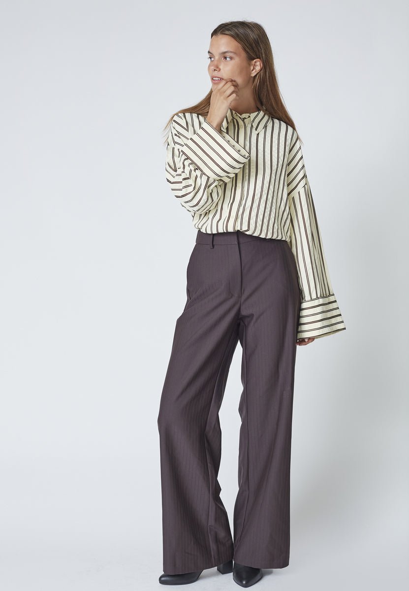 OxanaCC Shirt - Dark Brown - Co'couture