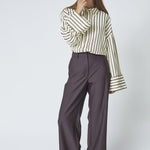 OxanaCC Shirt - Dark Brown - Co'couture