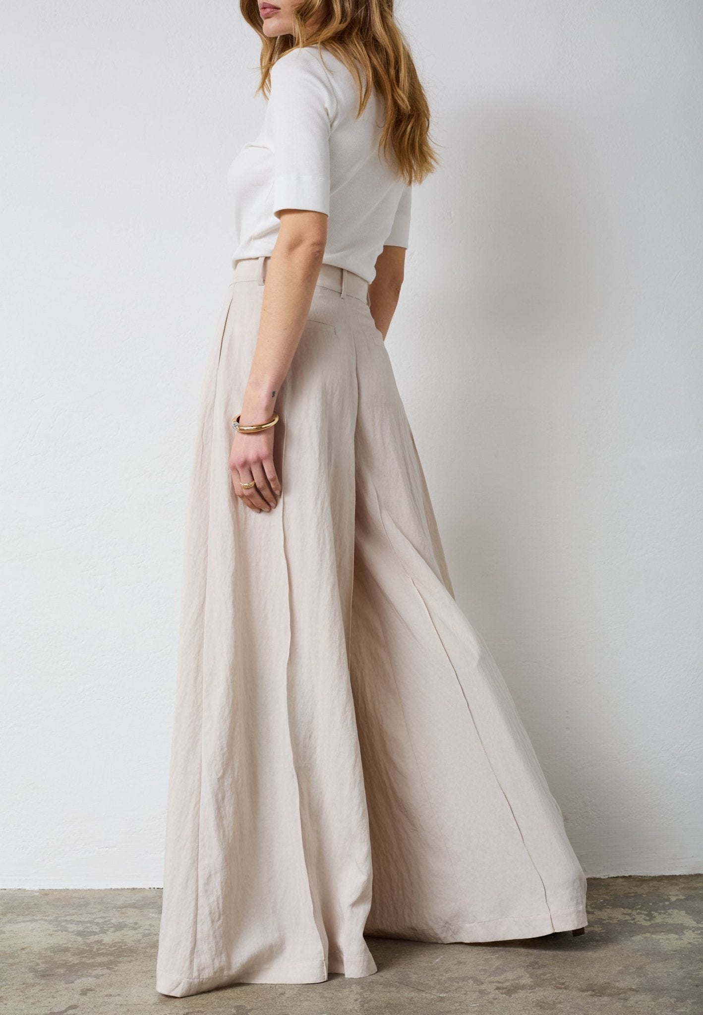 PamCC Skirt Pant - Bone - Co'couture