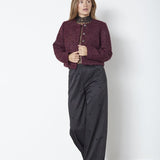 PeachCC Boucle Jacket - Plum - Co'couture