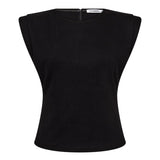PilouCC Rib Top - Black - Co'couture