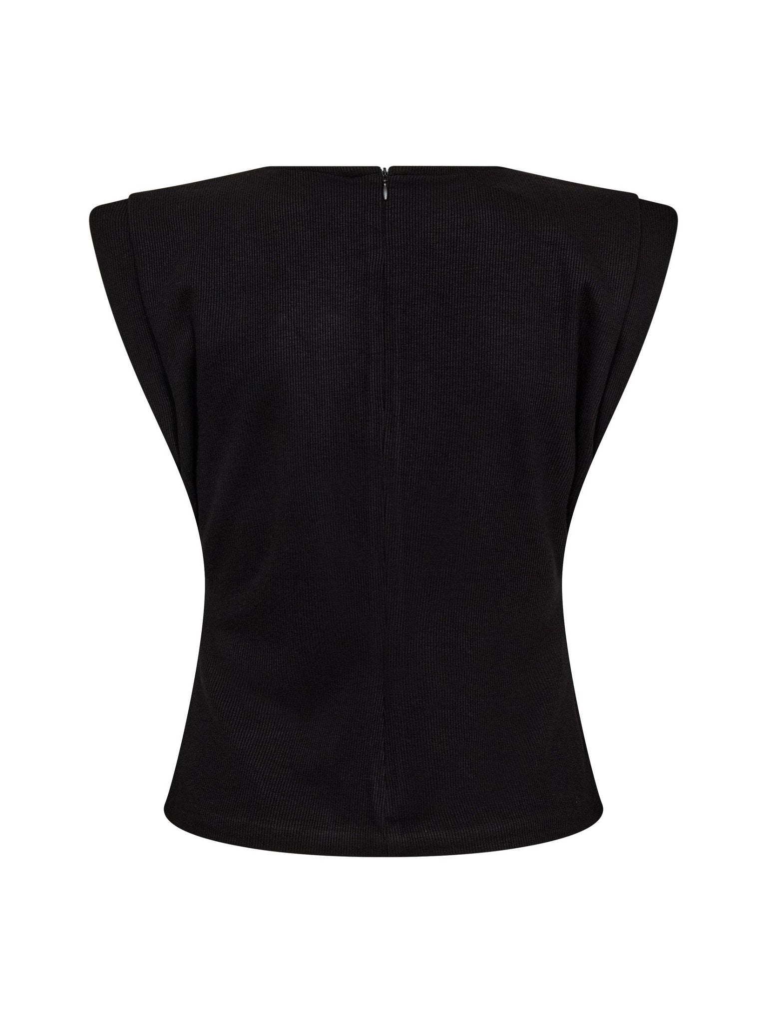 PilouCC Rib Top - Black - Co'couture