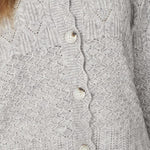 PointelleCC New Cardigan - Pale Grey - Co'couture