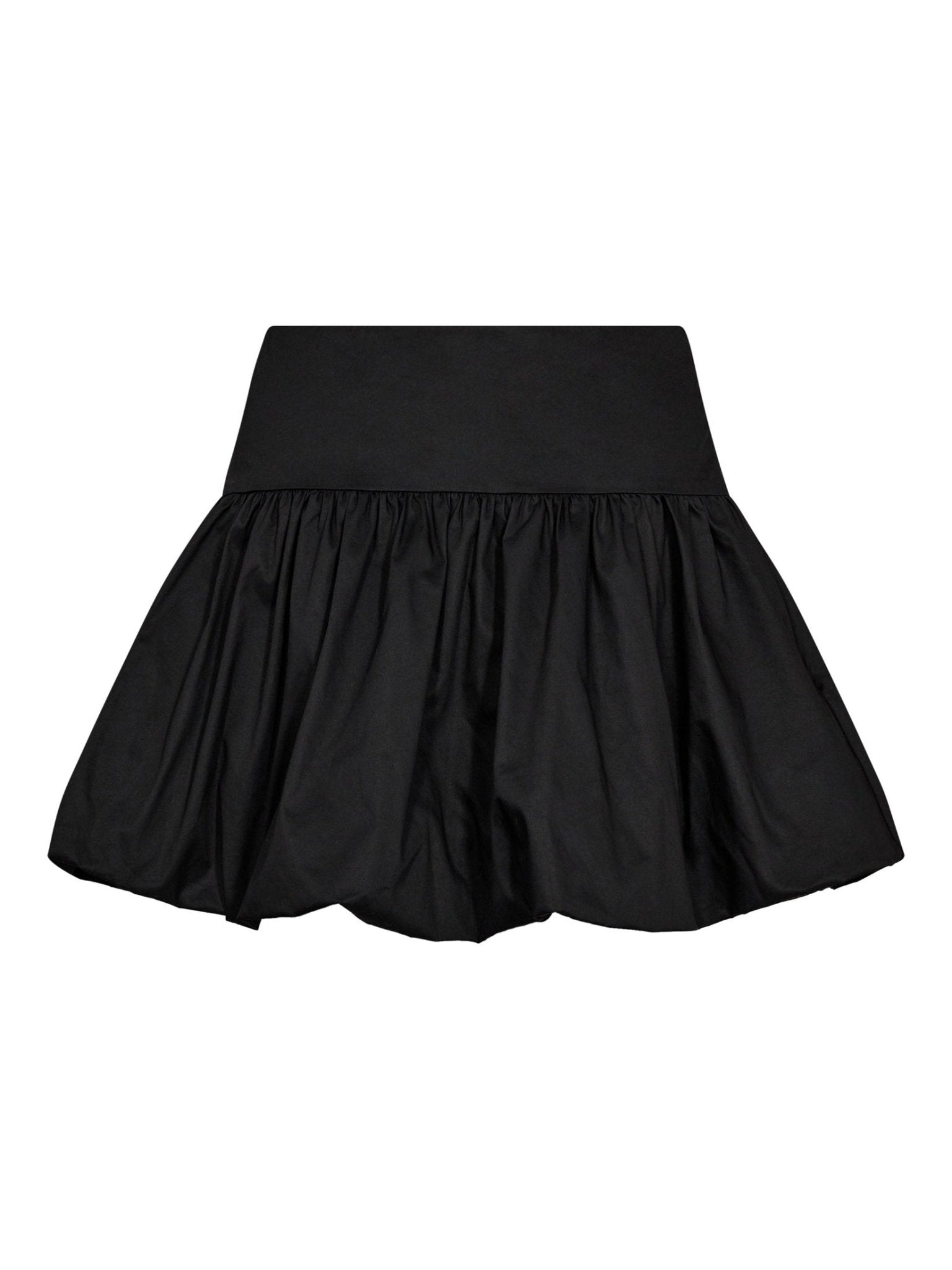 PoppyCC Balloon CropMini Skirt - Black - Co'couture