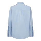 PoppyCC Cuff Shirt - Pale Blue - Co'couture