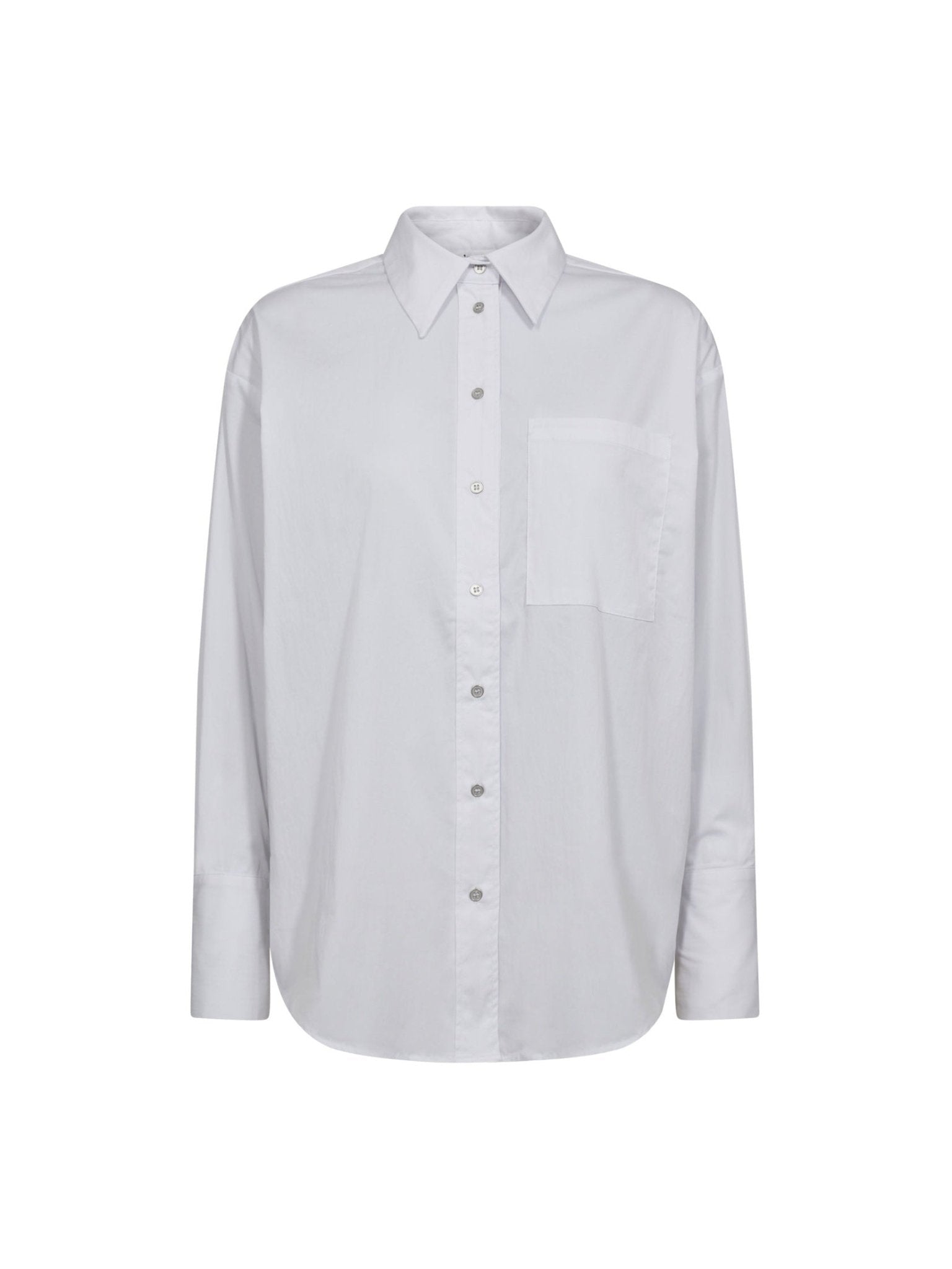 PoppyCC Cuff Shirt - White - Co'couture