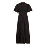 PoppyCC Emb Pleat Dress - Black - Co'couture