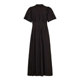 PoppyCC Emb Pleat Dress - Black - Co'couture