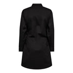 PoppyCC Eyelet Tie Shirt Dress - Black - Co'couture
