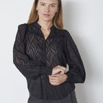 RochelleCC V - Shirt - Black - Co'couture