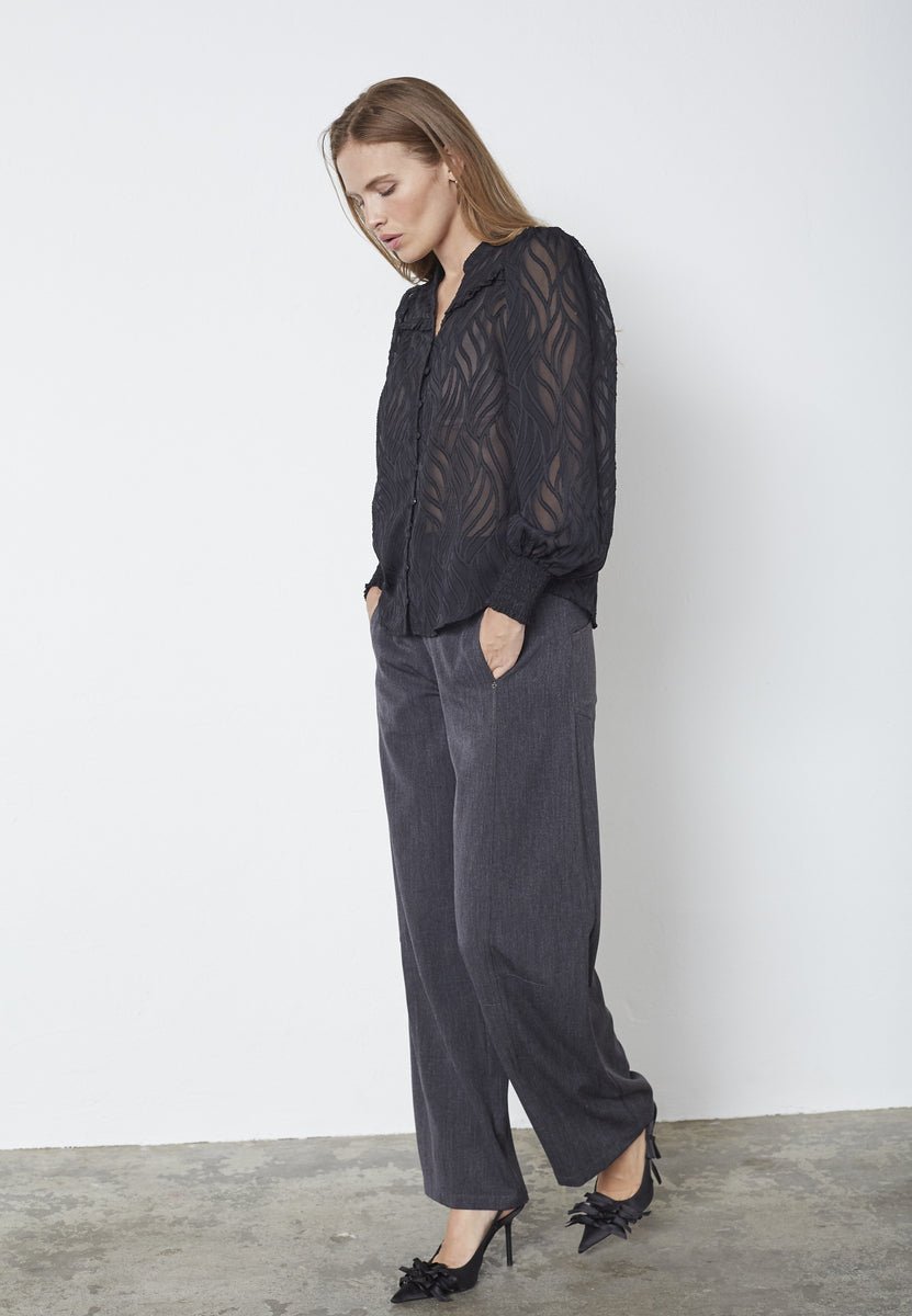 RochelleCC V - Shirt - Black - Co'couture