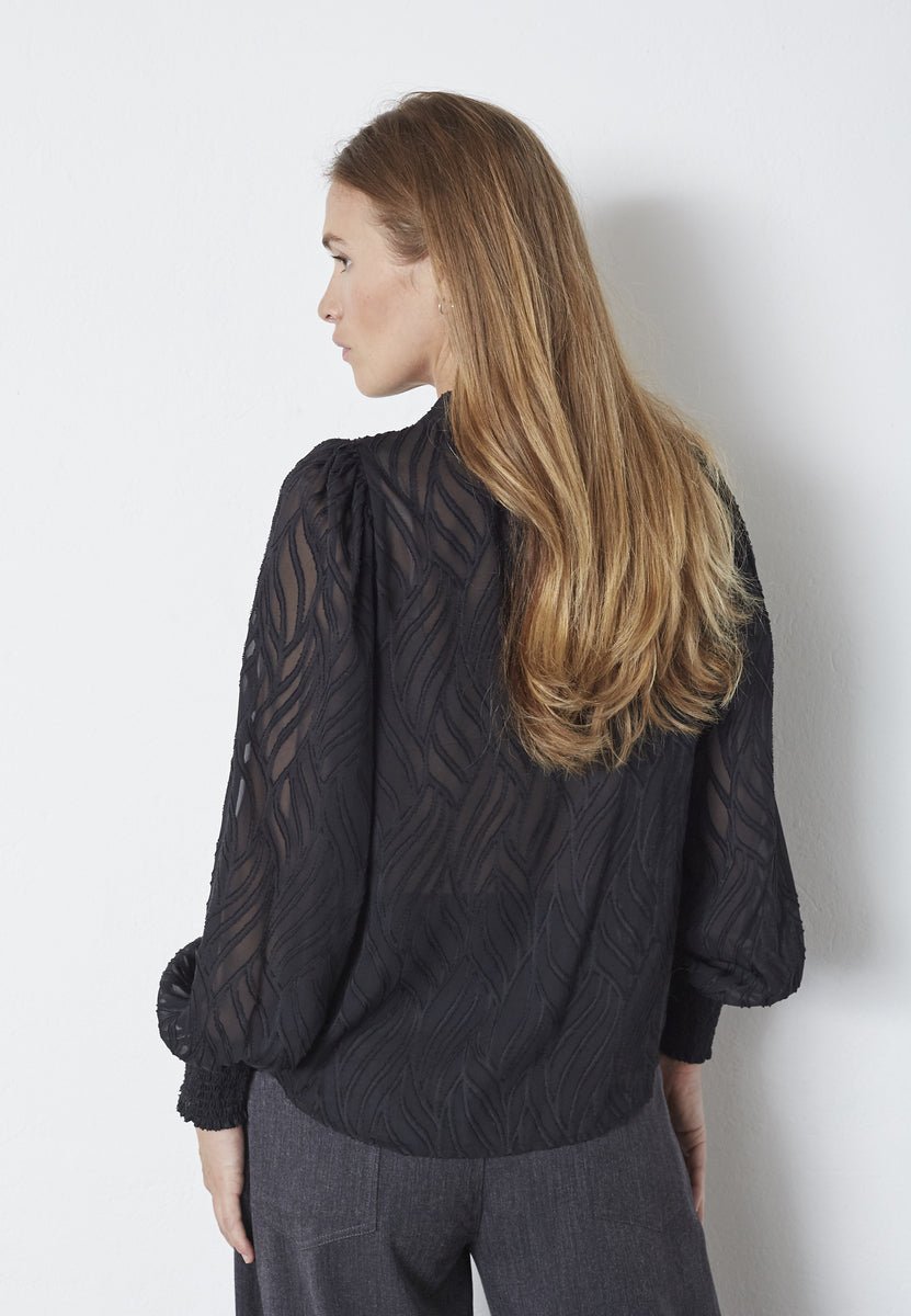 RochelleCC V - Shirt - Black - Co'couture