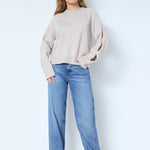 RowanCC Pearl Sleeve Knit - Bone - Co'couture