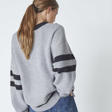 RowCC Coco Logo Knit - Light Grey - Co'couture