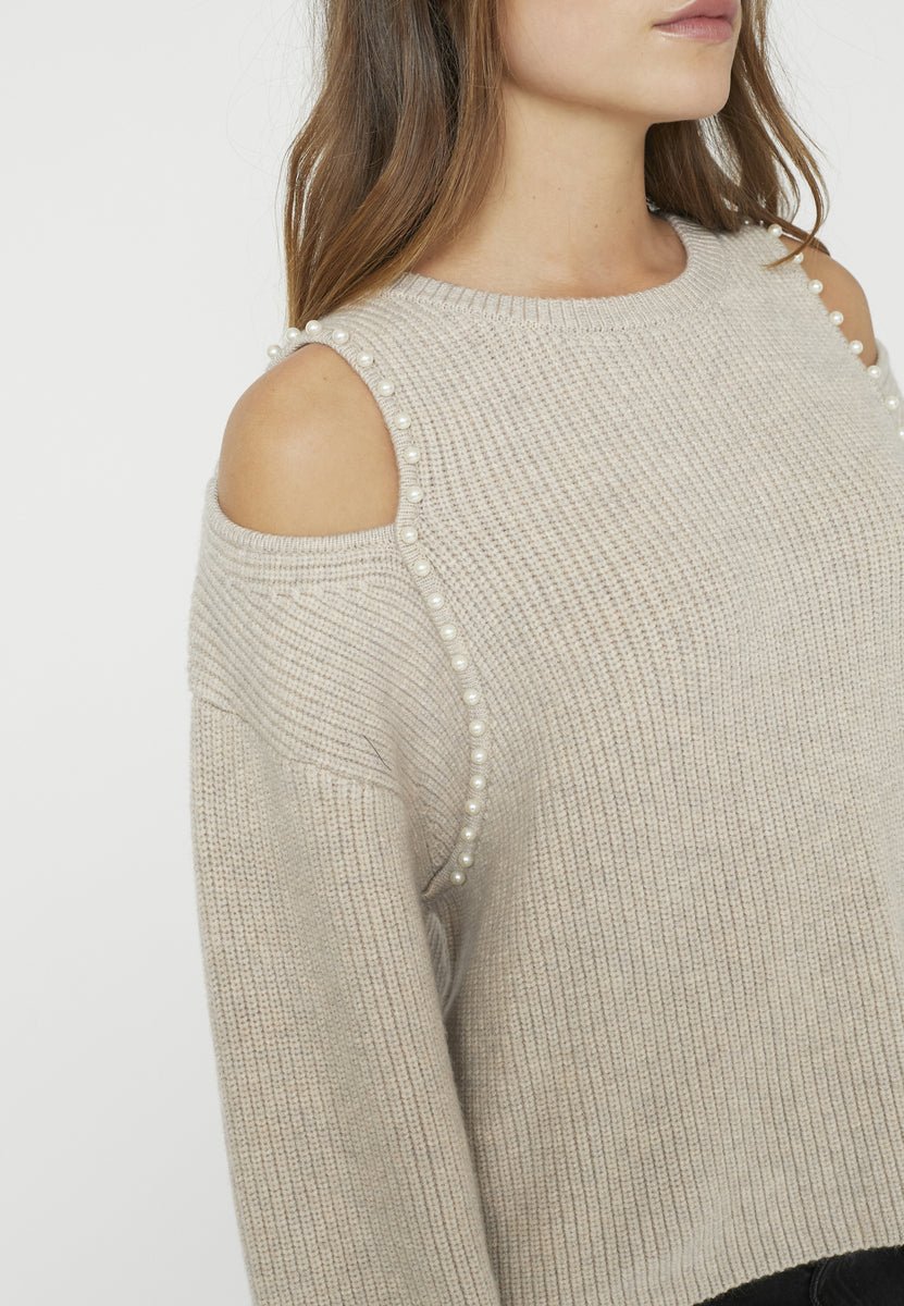 RowCC Rib Pearl Knit - Bone - Co'couture
