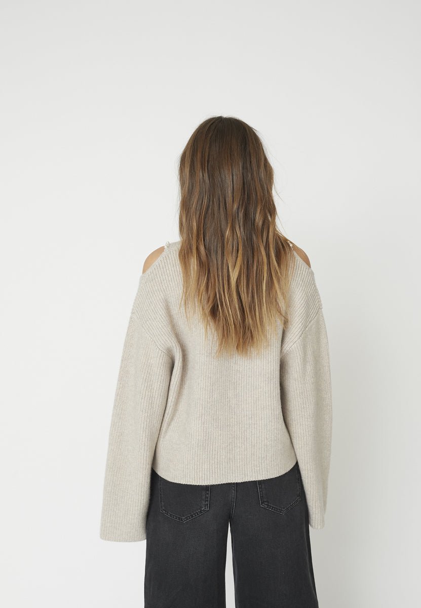 RowCC Rib Pearl Knit - Bone - Co'couture