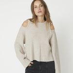 RowCC Rib Pearl Knit - Bone - Co'couture