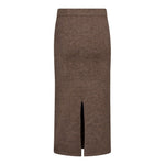 RowCC Slit Skirt - Walnut - Co'couture