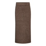RowCC Slit Skirt - Walnut - Co'couture