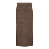 RowCC Slit Skirt - Walnut - Co'couture