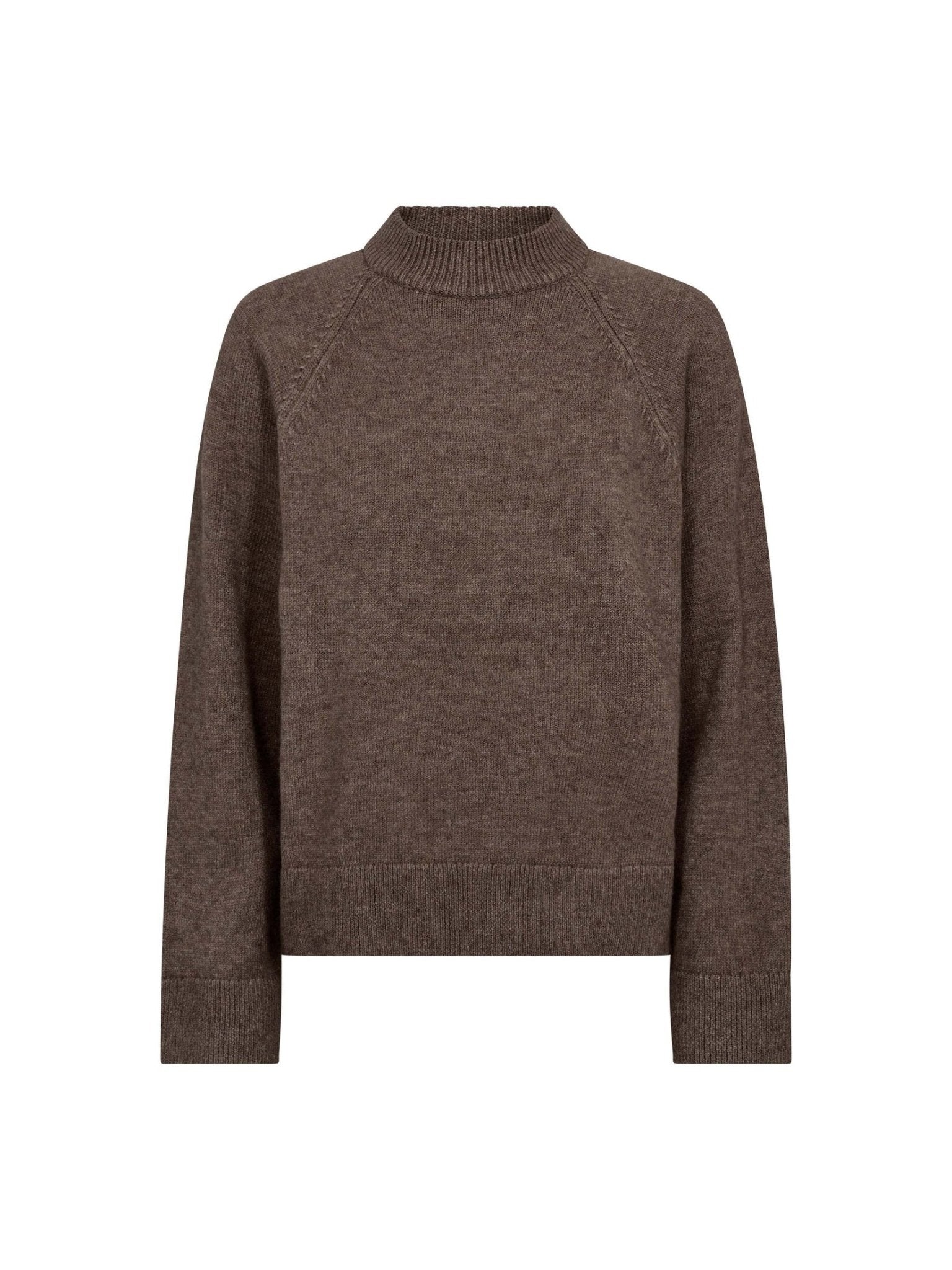 RowCC TurtleNeck Knit - Walnut - Co'couture