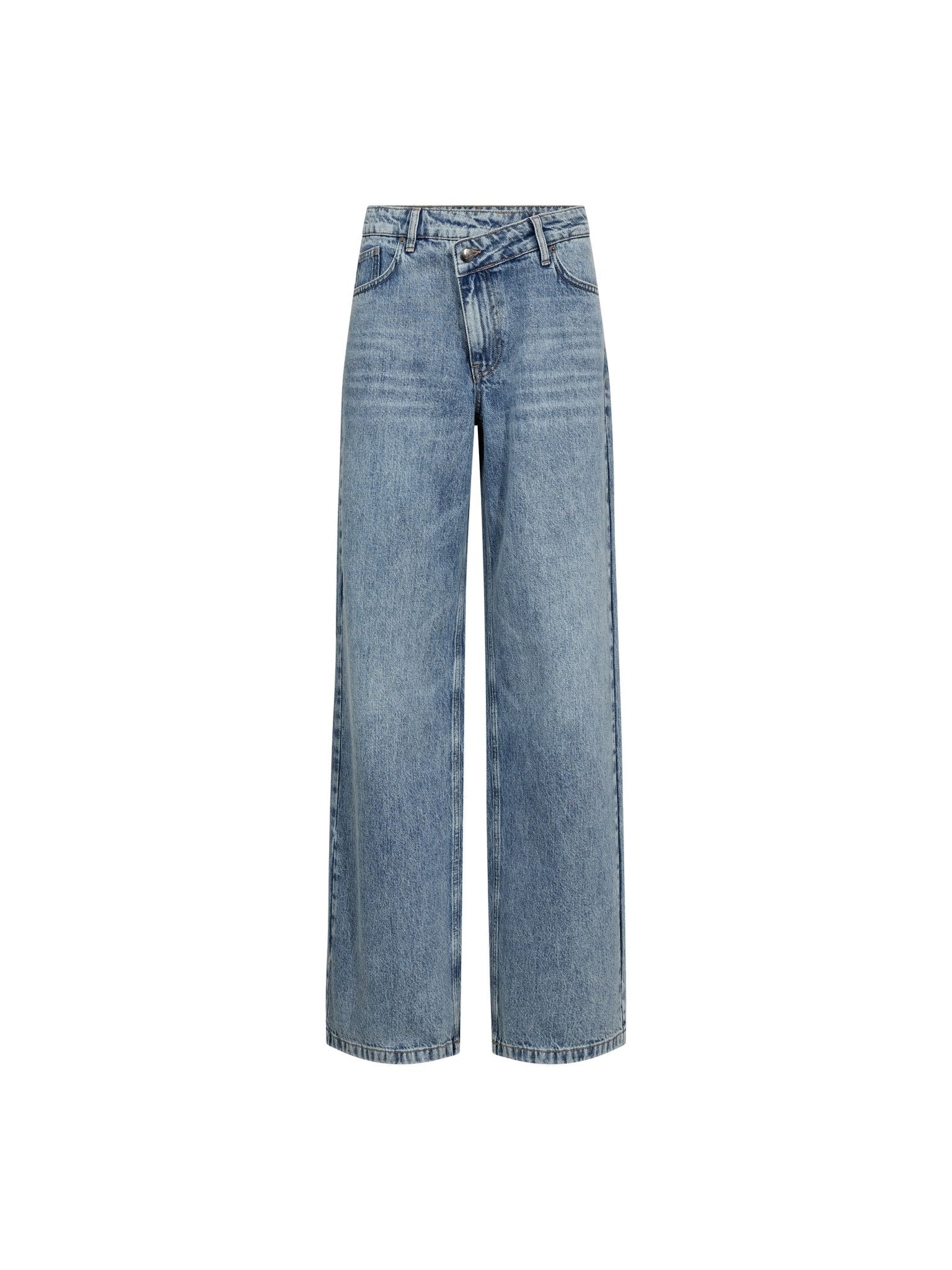 RuthieCC Asym Wide LL Jeans - Denim blue - Co'couture