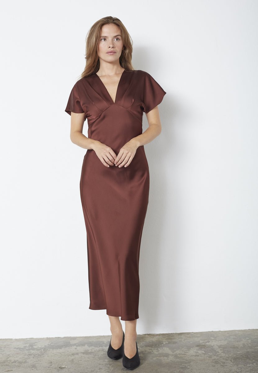 SafiraCC V - Dress - Dark Brown - Co'couture