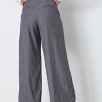 SagaCC Pleat LL Pant - Mid Grey - Co'couture