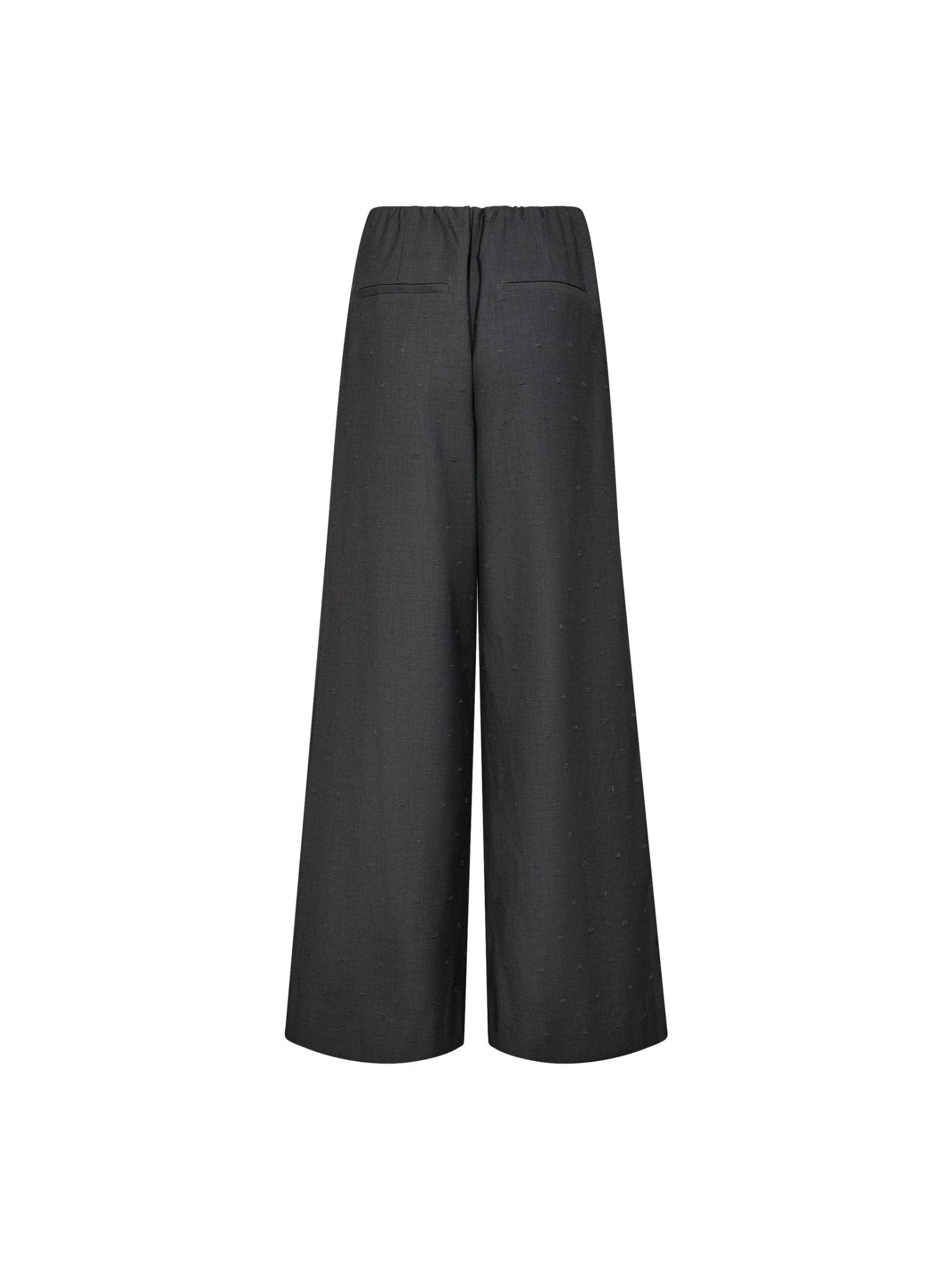 SagaCC Pleat LL Pant - Mid Grey - Co'couture