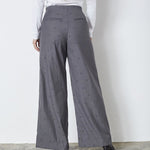 SagaCC Pleat LL Pant - Mid Grey - Co'couture