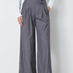 SagaCC Pleat LL Pant - Mid Grey - Co'couture