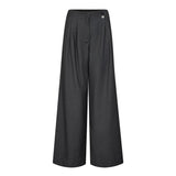 SagaCC Pleat LL Pant - Mid Grey - Co'couture