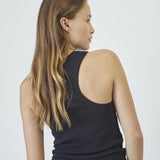 SaharaCC Embroidery Tank Top - Black - Co'couture