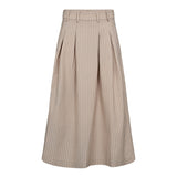 SalvieCC Anya Pleat Skirt - Bone - Co'couture