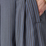 SalvieCC Anya Pleat Skirt - Denim blue - Co'couture