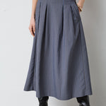 SalvieCC Anya Pleat Skirt - Denim blue - Co'couture