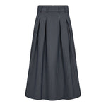 SalvieCC Anya Pleat Skirt - Denim blue - Co'couture