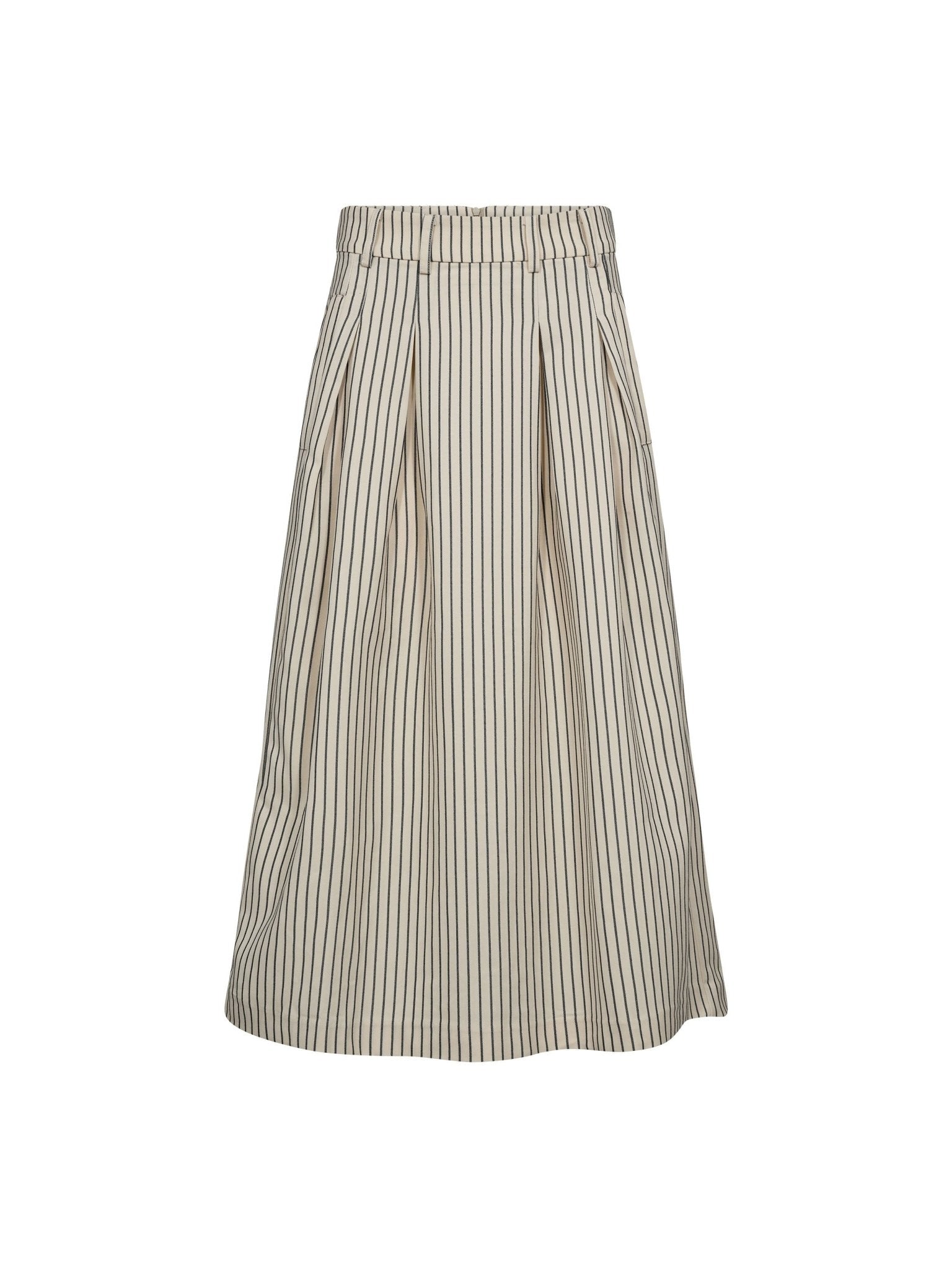 SalvieCC Anya Pleat Skirt - White - Co'couture