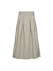 SalvieCC Anya Pleat Skirt - White