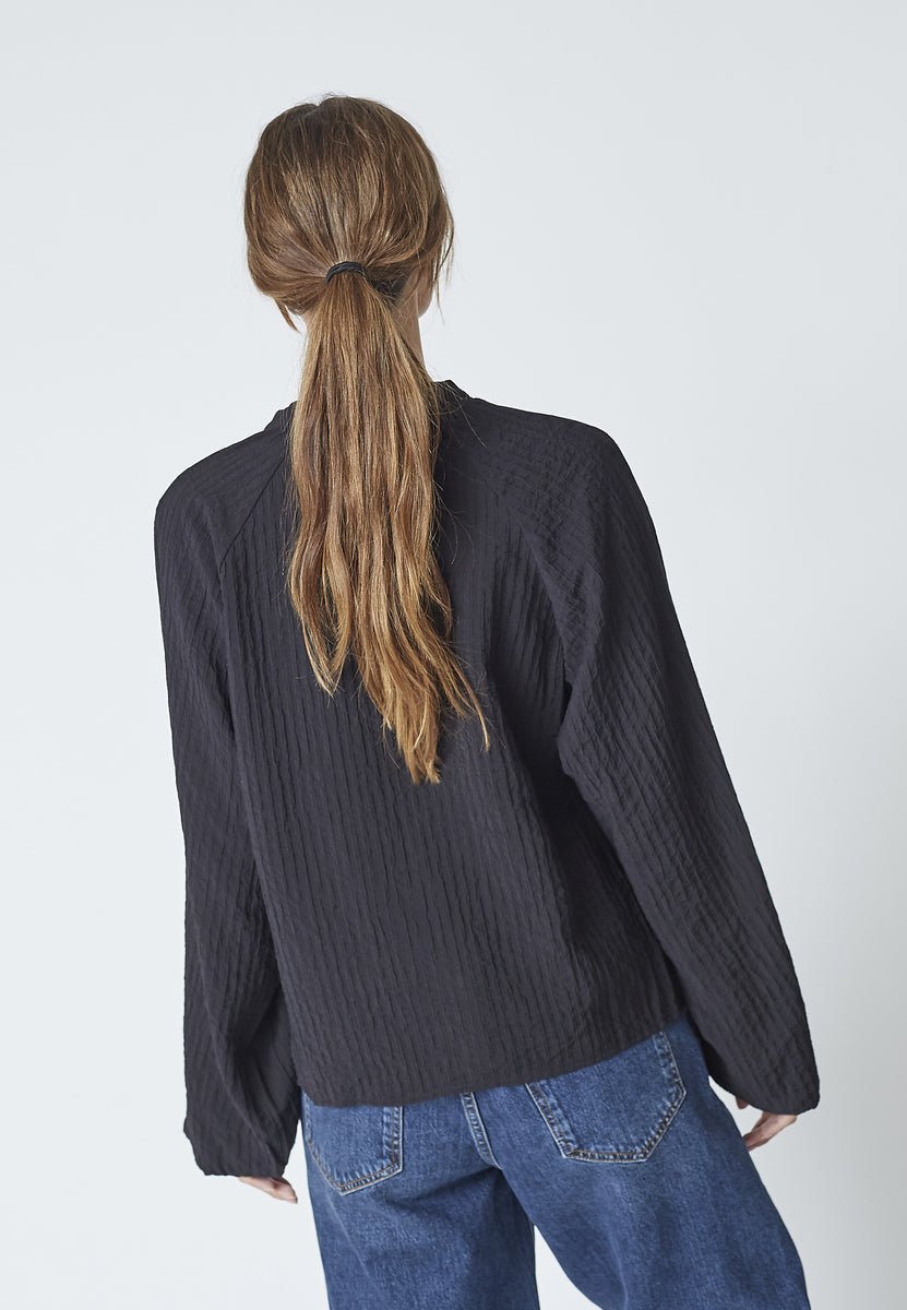 ShinaCC Lace V - Shirt - Black - Co'couture