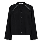 ShinaCC Lace V - Shirt - Black - Co'couture