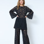 SiaCC Simili Lace Dress - Black - Co'couture