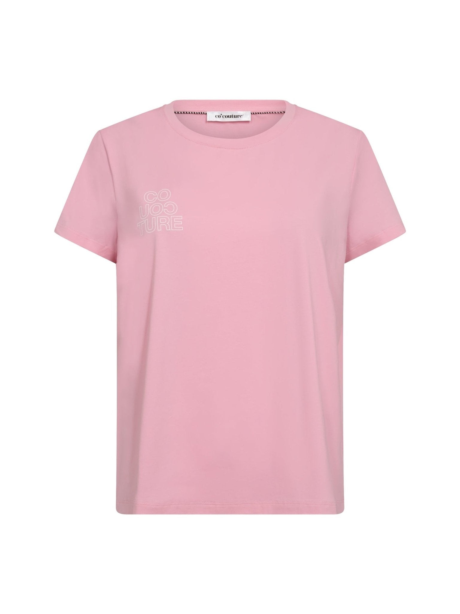 SiaraCC Outline Tee - WhiteRed - Co'couture