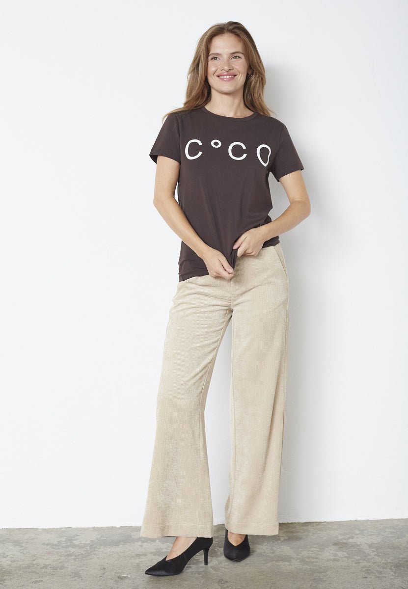 SignatureCC New Tee - Dark Brown - Co'couture