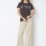 SignatureCC New Tee - Dark Brown - Co'couture