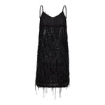 SillaCC Sequin Strap Dress - Black - Co'couture