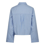 SimoCC Stripe Button Shirt - Pale Blue - Co'couture