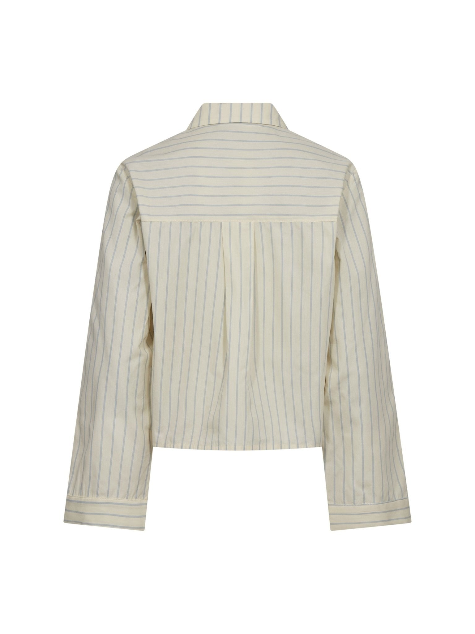 SimoCC Stripe Button Shirt - PaleYellow - Co'couture